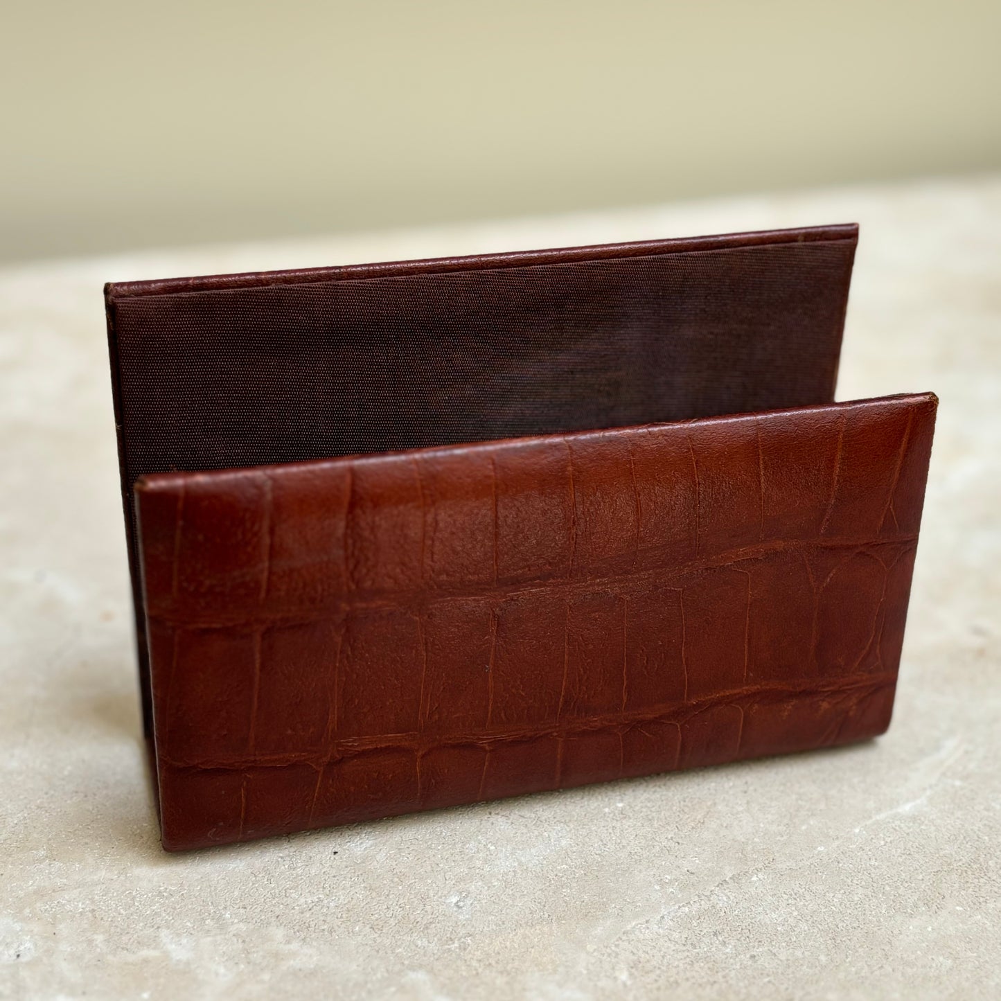 Leather Letter Holder