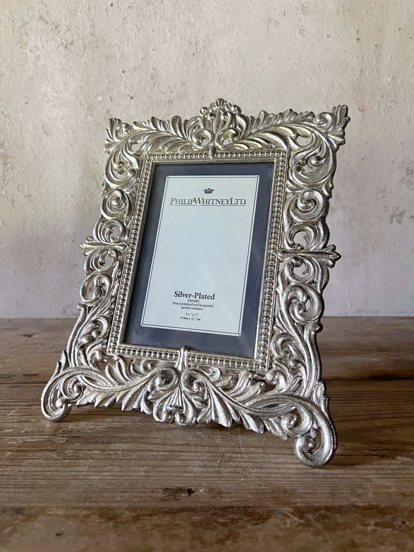 Silver-Plated Frame