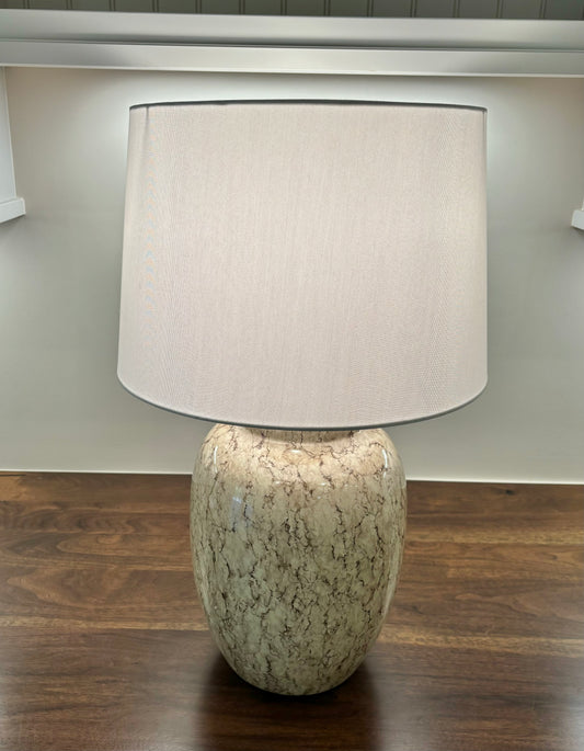 Faux Marble Lamp