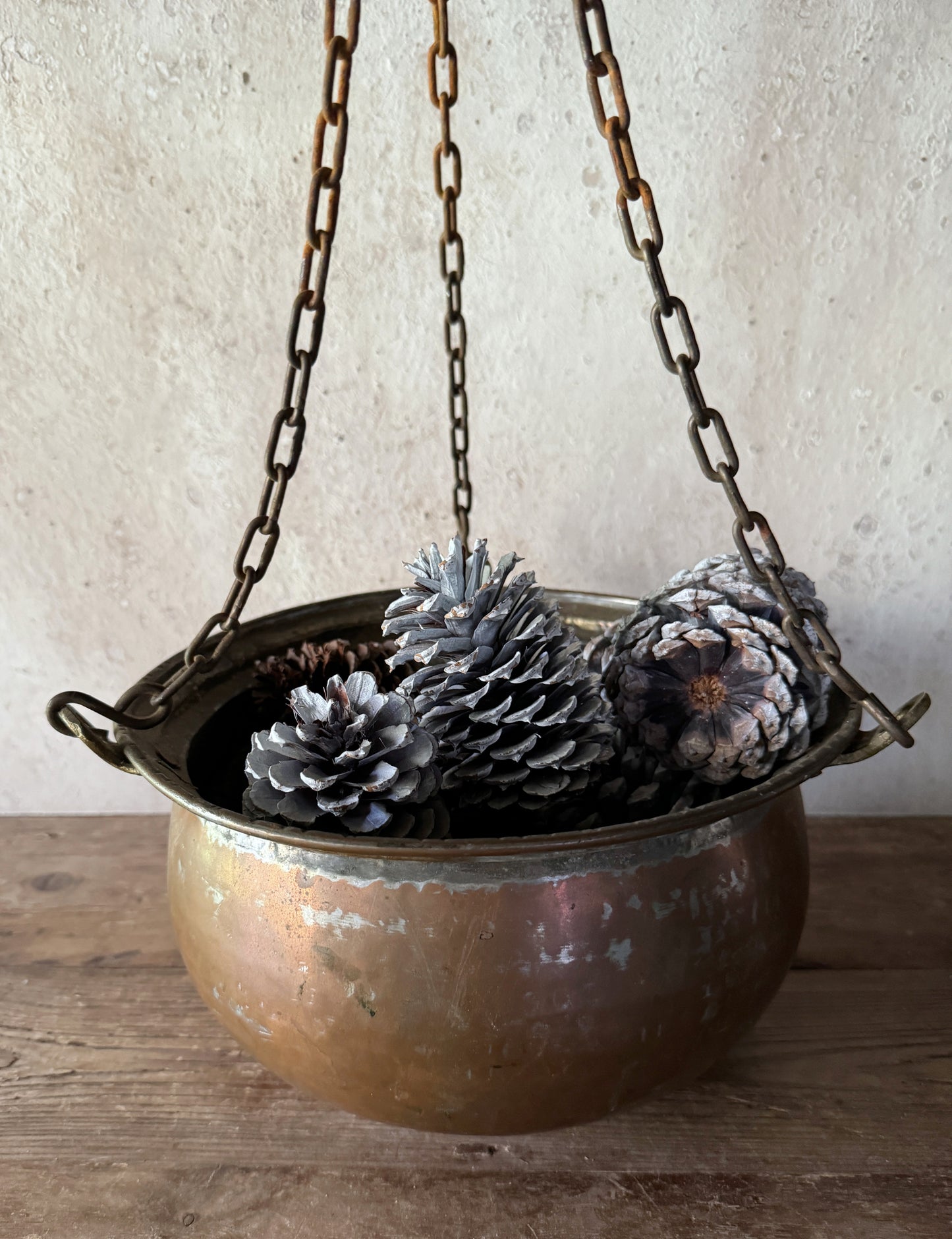 Hanging Copper Planter