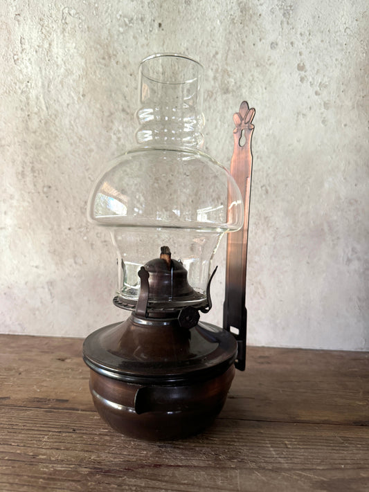 Oil Lamp Sconce